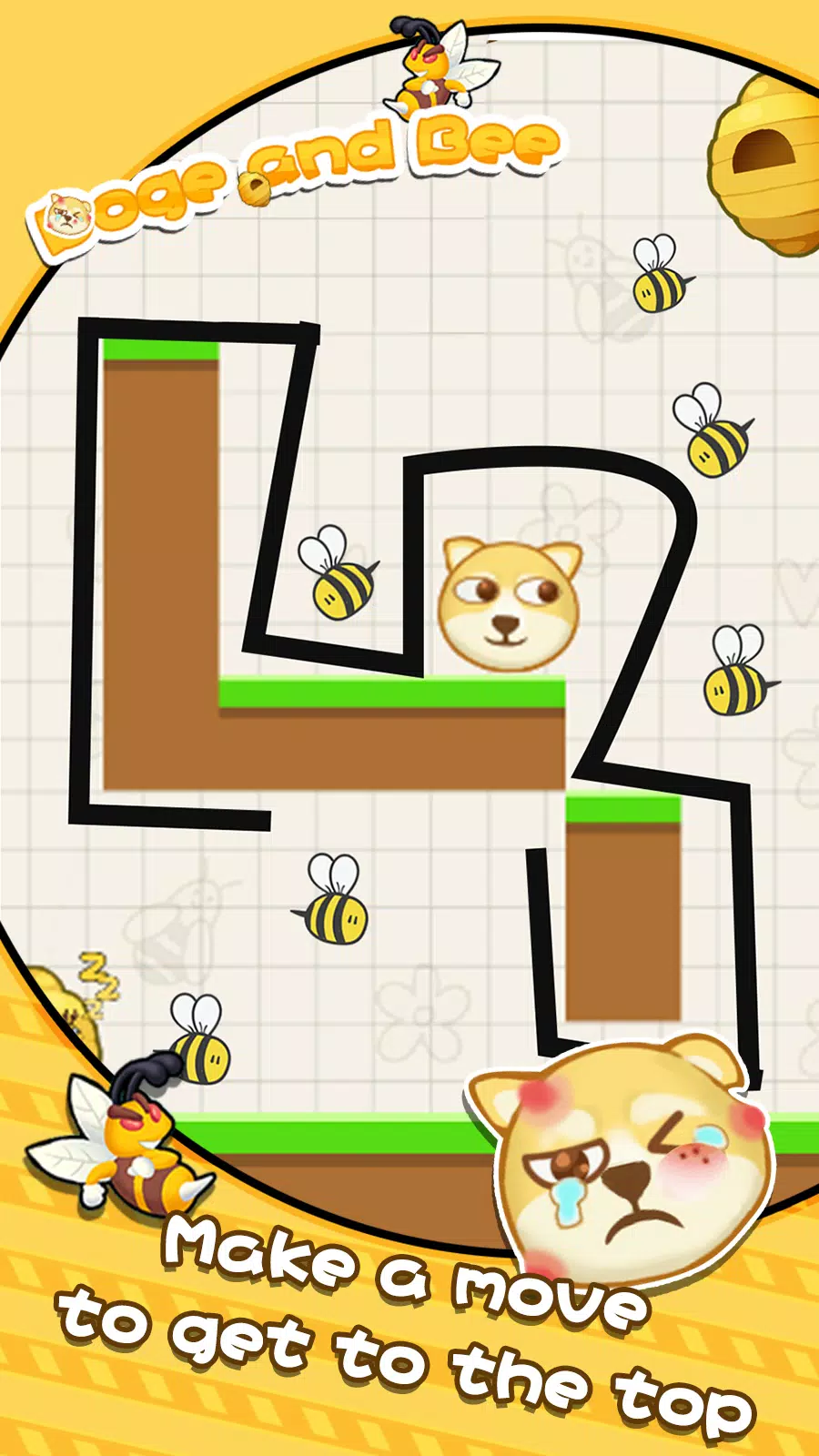 Doge and Bee Скриншот 1