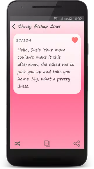 Cheesy Pick Up Lines スクリーンショット 2