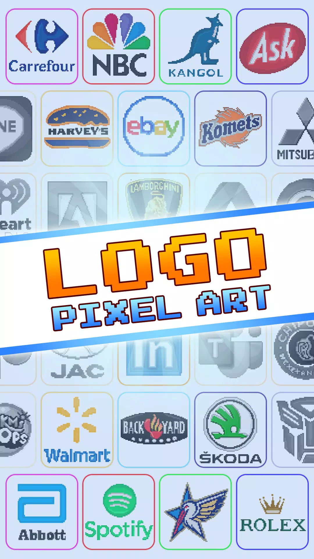 Logo Pixel Art Schermafbeelding 0