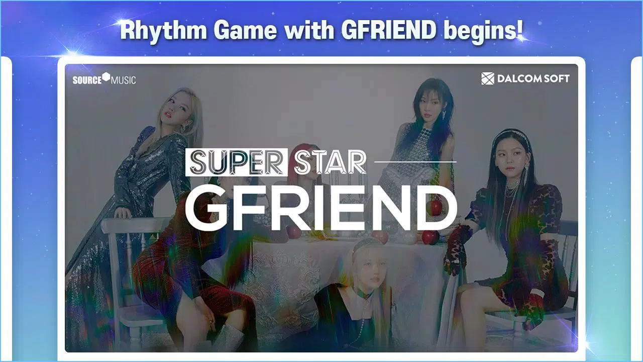 SuperStar GFRIEND ภาพหน้าจอ 1