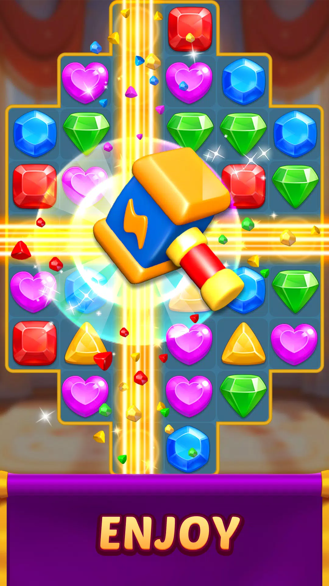 Jewel Match Dragon - No Wifi Screenshot 1