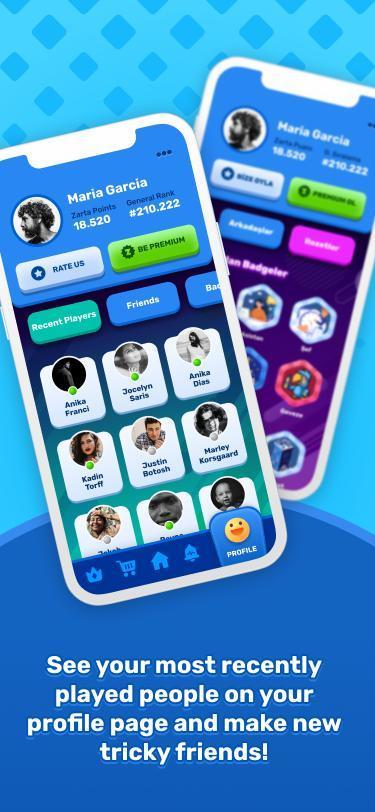 Zarta - Houseparty Trivia Game & Voice Chat Ảnh chụp màn hình 0