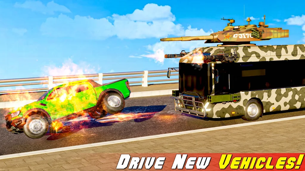 Army Bus Game Army Driving স্ক্রিনশট 0