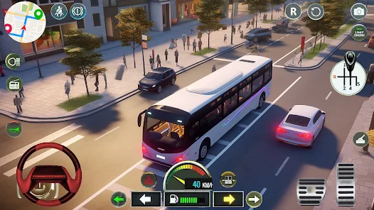 Bus Simulator Game Bus Game 3D Captura de pantalla 0