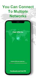 Fast VPN Pro - Secure Proxy 螢幕截圖 1