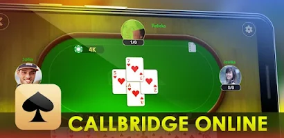 Call Bridge Card Game - Spades ภาพหน้าจอ 0