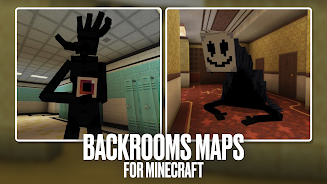 Backrooms Maps for Minecraft 螢幕截圖 0