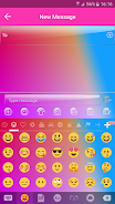 SMS Messages Glass Gradient Скриншот 3