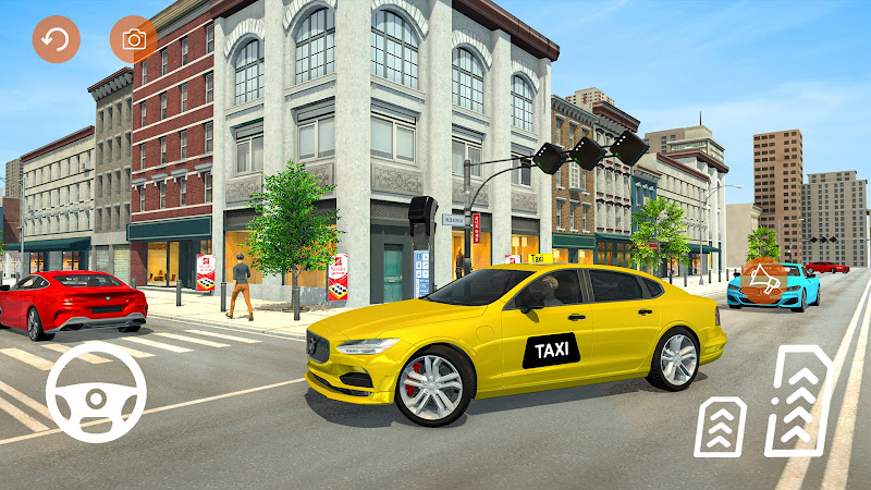 Grand Taxi simulator 3D game Zrzut ekranu 0