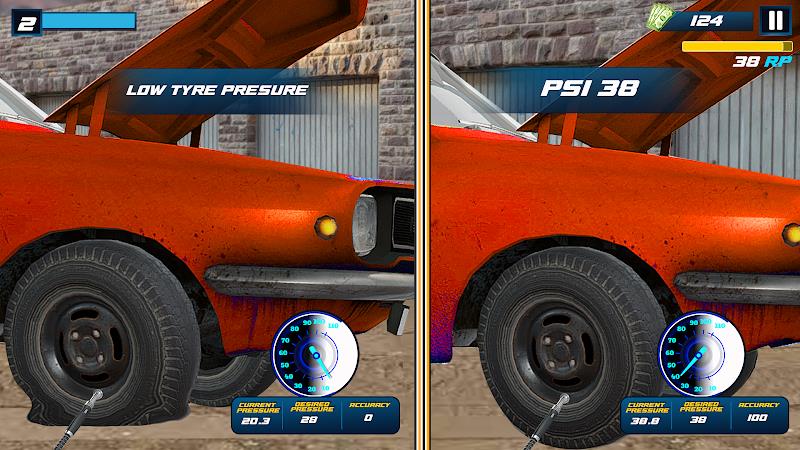 Tire Shop Car Mechanic Game 3d ภาพหน้าจอ 2