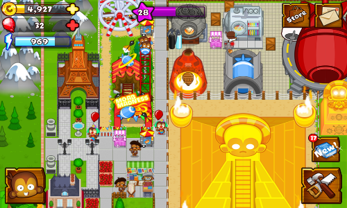 Bloons Monkey City Mod Ekran Görüntüsü 2