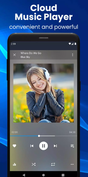 音楽プレイヤーCloudBeats Music Player スクリーンショット 3