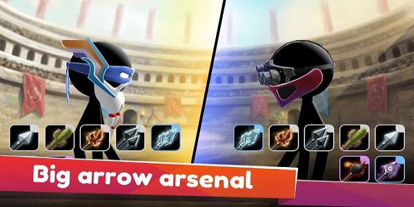 Schermata Stickman Archer Online 1