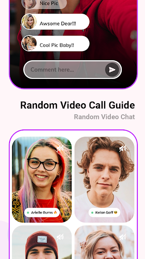 Live Video Call - Random Chat Ekran Görüntüsü 1