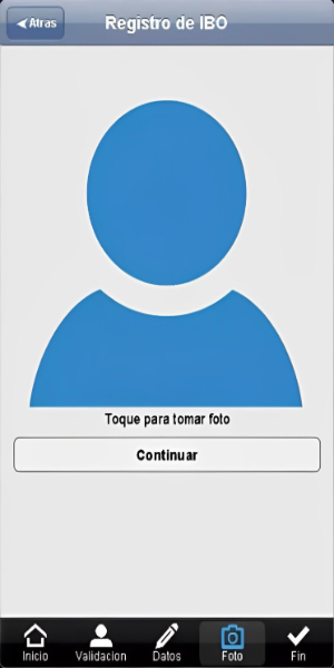 Equipo Vision IBO Register Screenshot 1