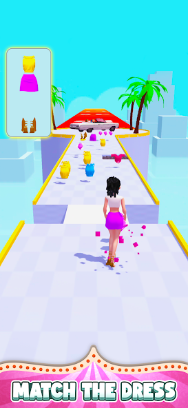 DressUp Run! Mod Ảnh chụp màn hình 1