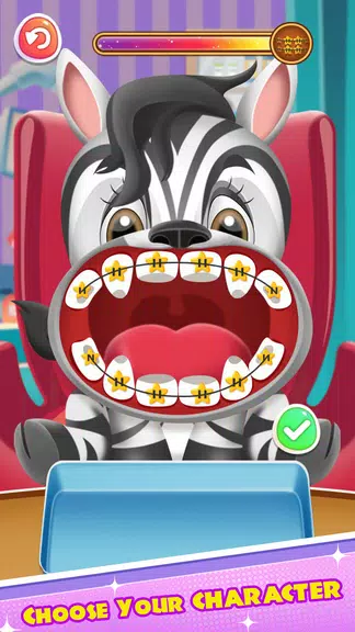 Doctor Dentist Game Capture d'écran 1