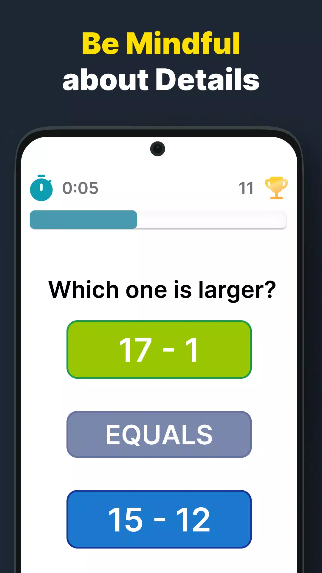 Math Games for the Brain Ảnh chụp màn hình 3