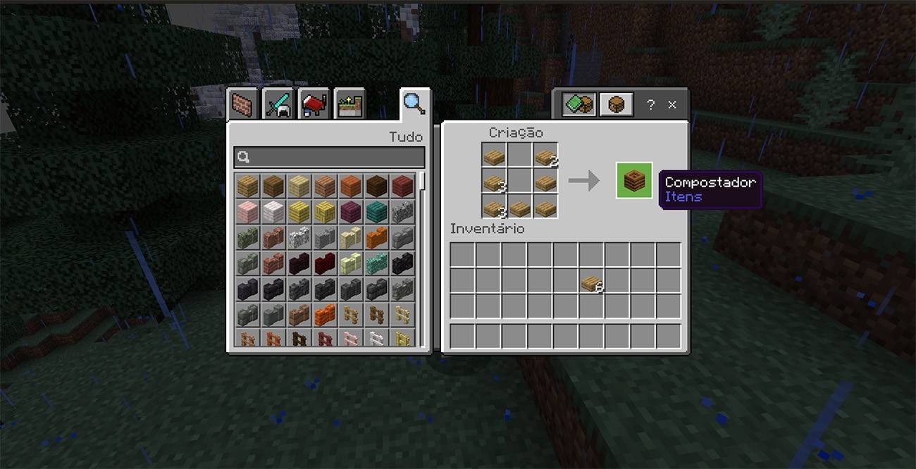Como Fazer Composteira Minecraft