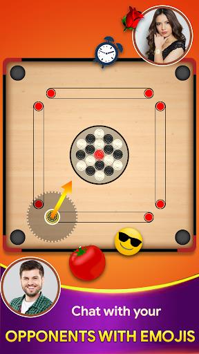 Carrom board game - Carrom Pro Tangkapan skrin 2