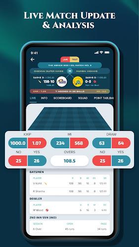 Magic Cricket Live Line - Exch ภาพหน้าจอ 1
