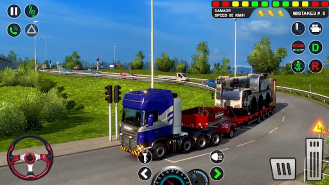 Europe Truck Simulator Driving Capture d'écran 2