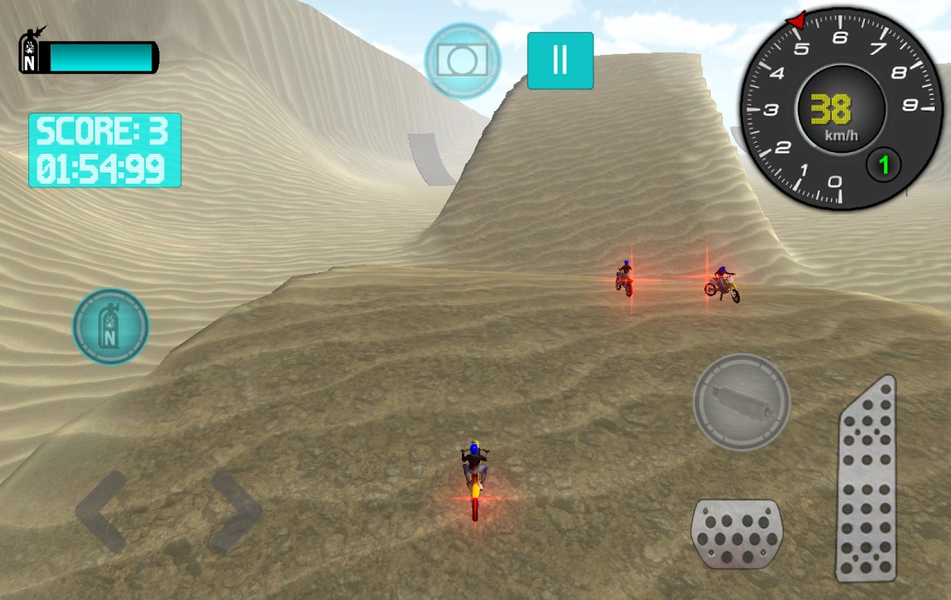 Bike Offroad Simulator Capture d'écran 3