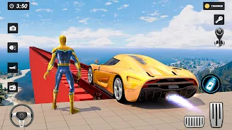 Gt Car Stunt Game 3D Car Games Schermafbeelding 2