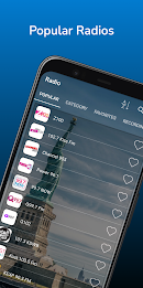 Radio Listen - Music & News Captura de pantalla 1