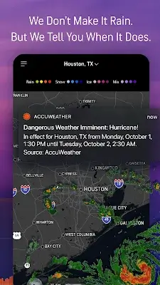 AccuWeather: Weather Radar Screenshot 2