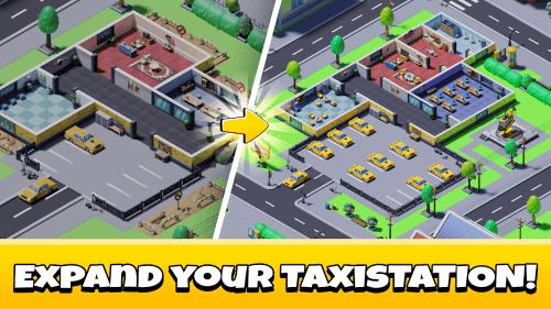 Idle Taxi Tycoon Скриншот 0