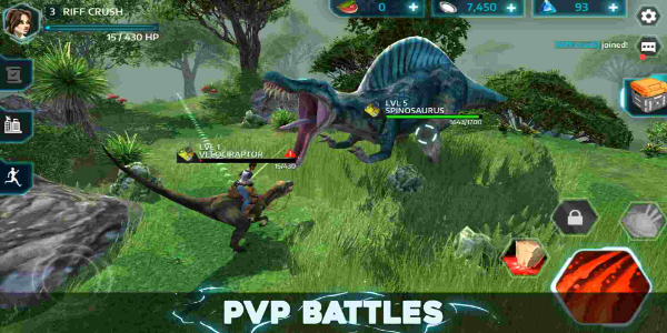 Dino Tamers - Jurassic MMO Captura de pantalla 1