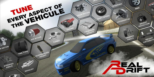 Real Drift Car Racing Captura de tela 2