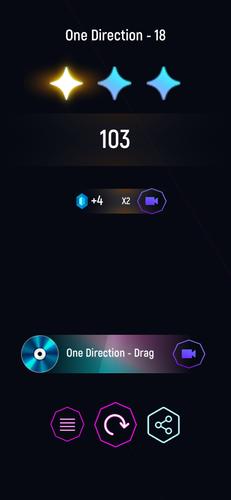 One direction Tiles Hop EDM Ru 螢幕截圖 0