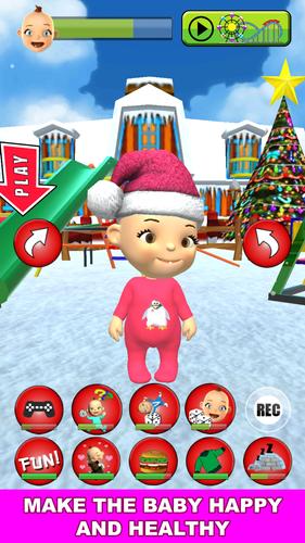 Baby Masha's Winter Playground Ekran Görüntüsü 3