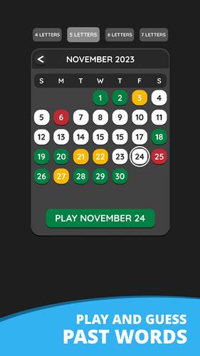 Wordling: Daily Word Challenge 螢幕截圖 2