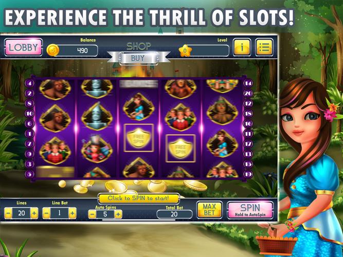 Wizard Of Wonderland Slots Captura de pantalla 2