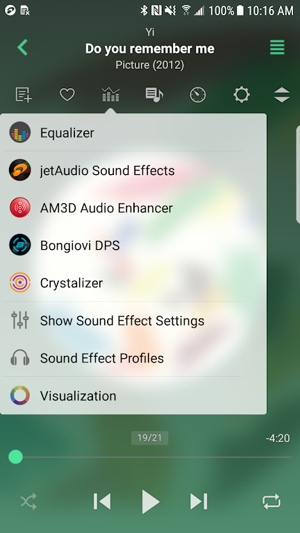 jetAudio+ Hi-Res Music Player 螢幕截圖 0