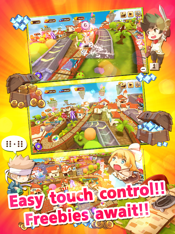 Dice Legend: Snake and Ladder Ekran Görüntüsü 1