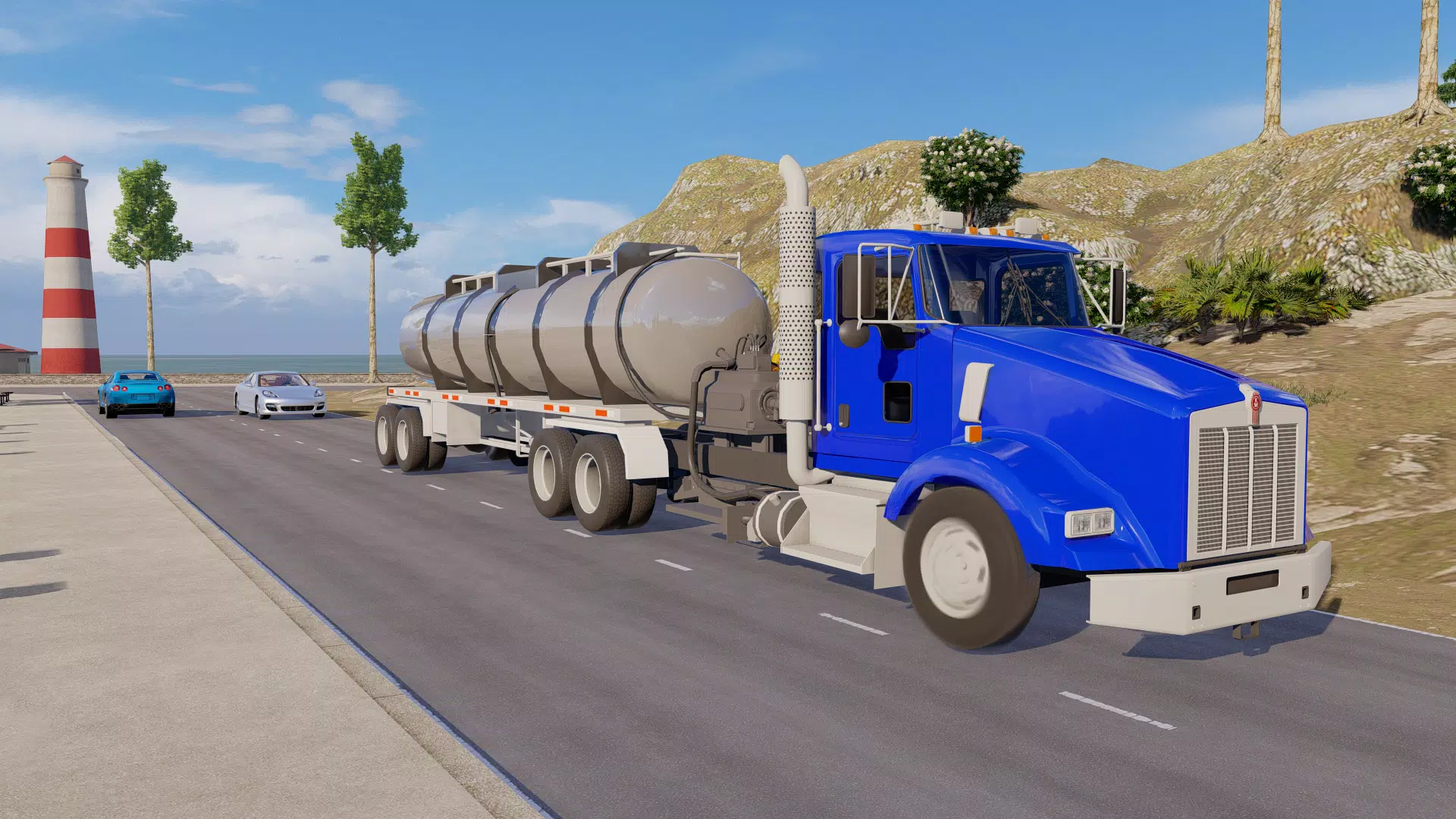 Truck Driving Sim Oil War Game Schermafbeelding 3