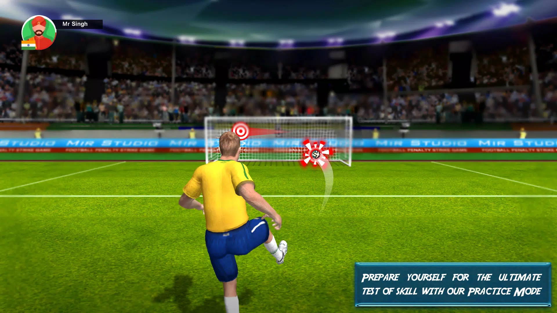 FootBall Penalty ShootOut 스크린샷 1