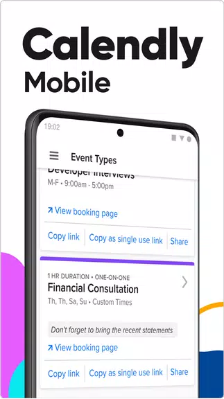 Calendly Mobile Ekran Görüntüsü 0