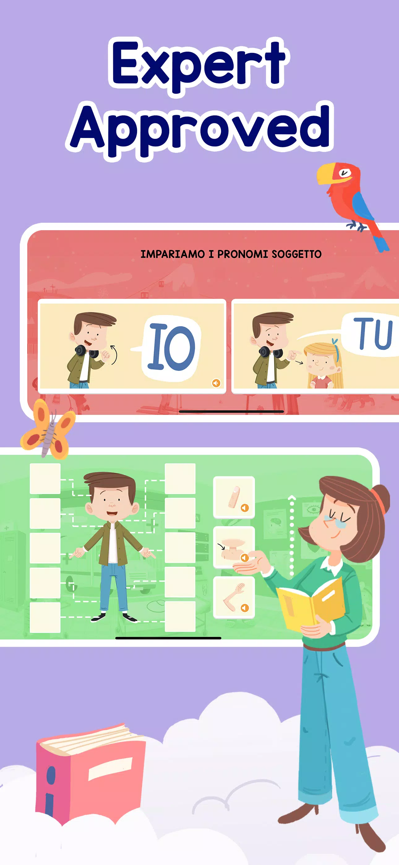 LANGUAKIDS: Italian for kids ဖန်သားပြင်ဓာတ်ပုံ 3