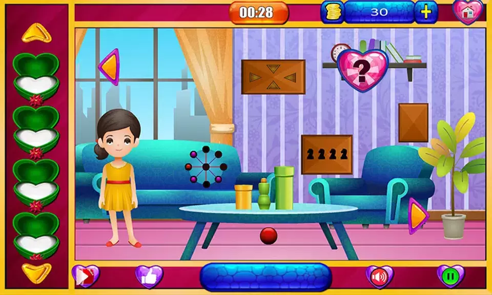 100 Doors Escape - Girl Room Ảnh chụp màn hình 1