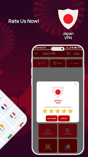 Japan VPN Get Japanese IP Tangkapan skrin 3