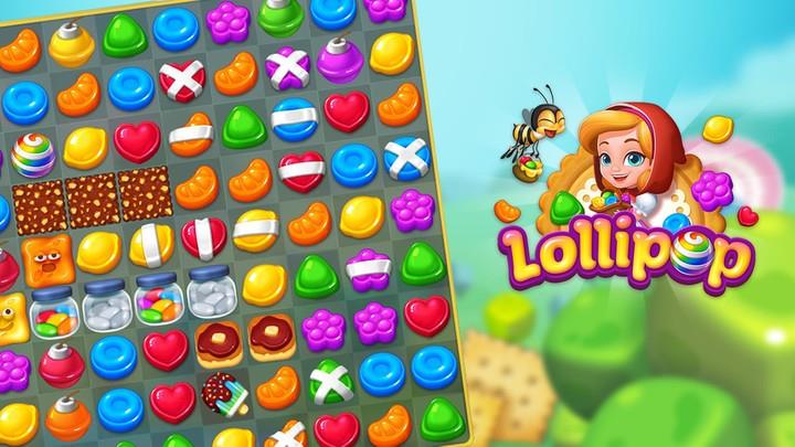 Lollipop: Sweet Taste Match 3 Zrzut ekranu 2