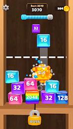 Jelly Cubes 2048: Puzzle Game Screenshot 2