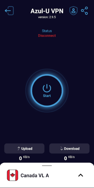 Azul VPN Mod应用截图第1张