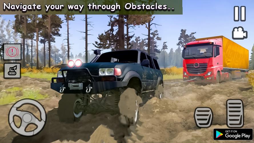 Prado Offroad Jeep Simulator 螢幕截圖 0