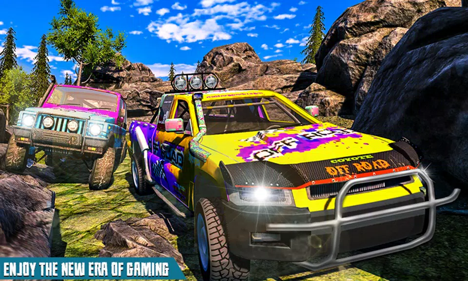 Monster 4x4 Offroad Jeep Stunt Racing 2019 螢幕截圖 3